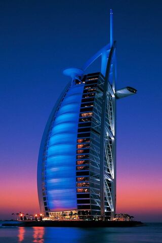 Sailing into the Sky: The Iconic Burj Al Arab 🌊🏙️