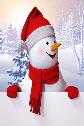 Chilly Cheer: The Joyful Snowman