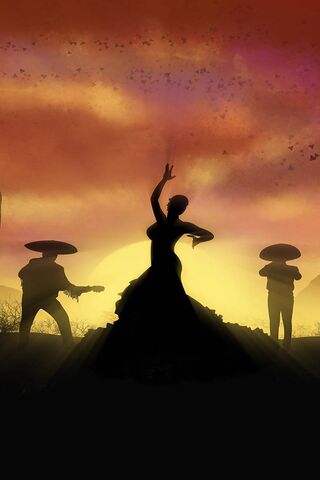 Twilight Dance of Tradition 🌅💃