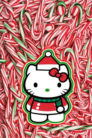 Sweet Holiday Cheer with Hello Kitty 🍬🎄