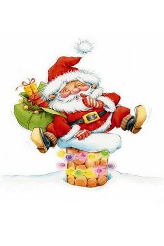 Jolly Santa's Sweet Sur..
