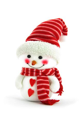 Cheerful Snowman: Winte..