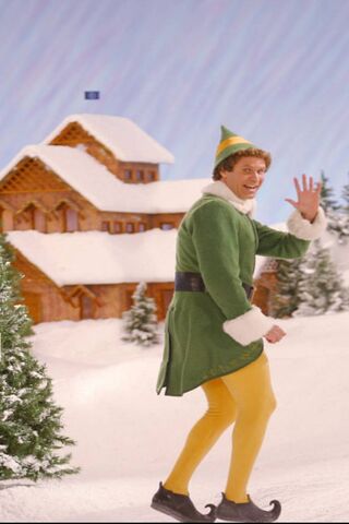 Buddy the Elf Spreading Holiday Cheer! 🎄✨