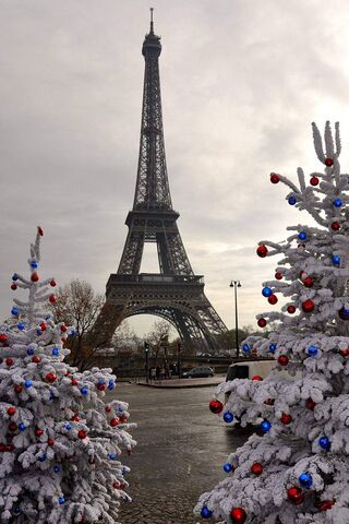 Phoneky Christmas In Paris Hd خلفيات