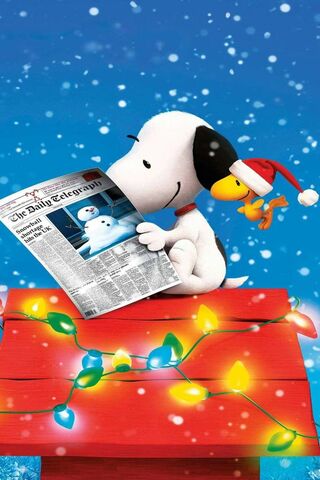 Snoopy Christmas Wallpaper - Download to your mobile from PHONEKY