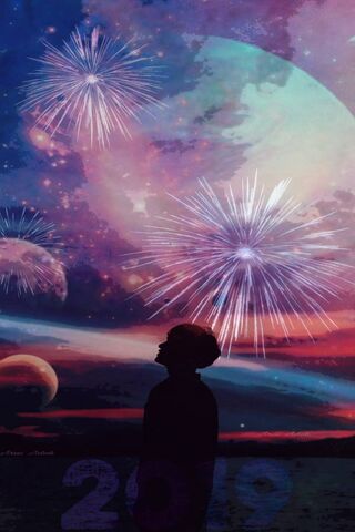 Cosmic Celebrations: A Journey Through 2019 🌌🎆