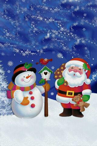 Festive Friends: A Winter Wonderland