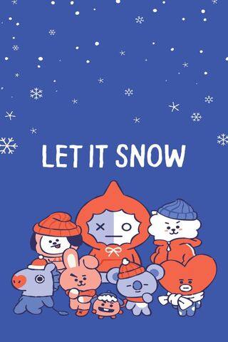 BT21's Winter Wonderland ❄️🎄