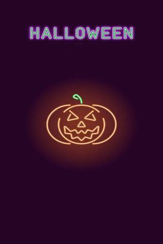 Spooky Glow: A Neon Halloween 🎃✨