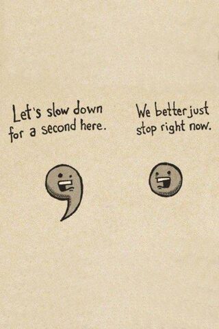 Comma and Fullstop Wallpaper - Download to your mobile from PHONEKY