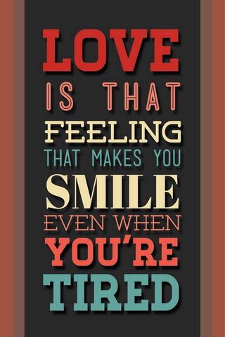 The Power of Love: A Smile Through Fatigue ❤️