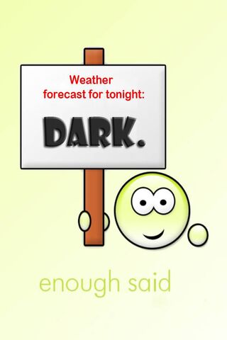 Tonight's Weather: A Dark Surprise! 🌙