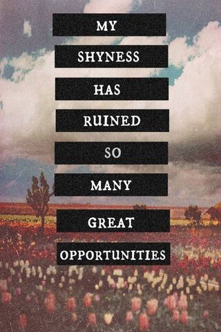 Embracing Opportunities: Overcoming Shyness 🌼✨