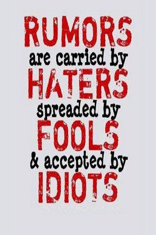 The Cycle of Rumors: A ..
