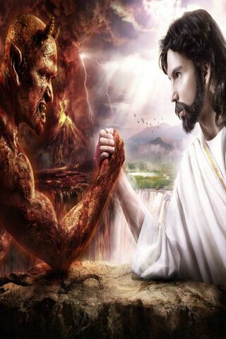 الله مقابل الشيطان HD
