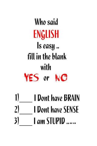 The Challenge of English: A Fun Quiz! 📝