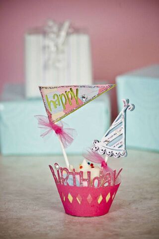 Celebration in a Cupcake