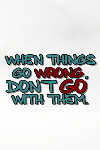 Go Wrong