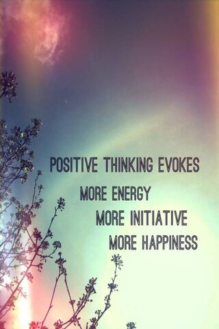 positive thinking wallpaper for mobile