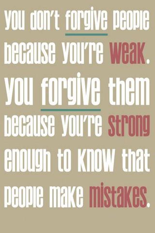 Strength in Forgiveness 💪❤️