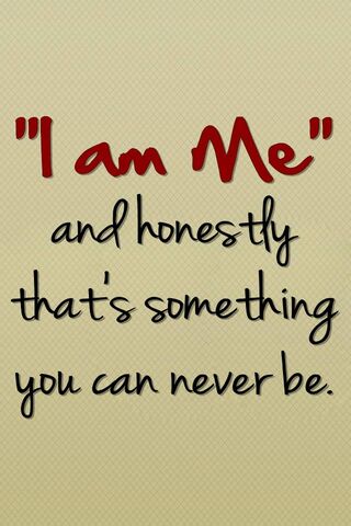 I Am Me