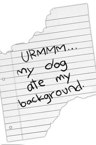 The Classic Excuse: Dog Dilemma 🐶✏️