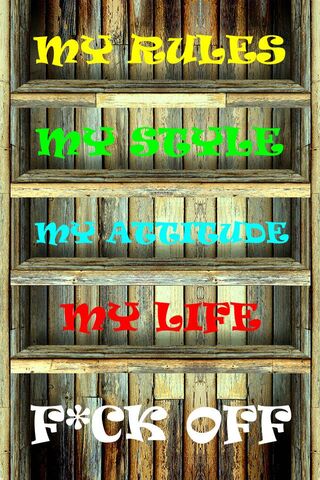 Living by My Own Words