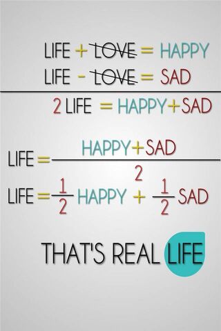 The Equation of Life: Balancing Happiness and Sadness