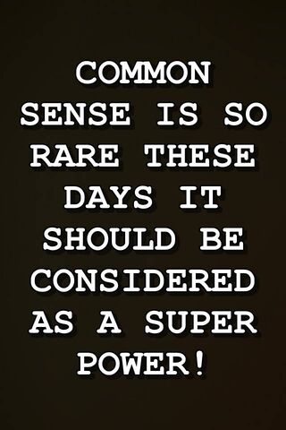 The Superpower of Common Sense! 💡✨