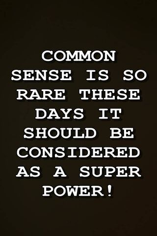 The Superpower of Common Sense 💡✨