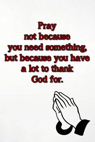 Pray