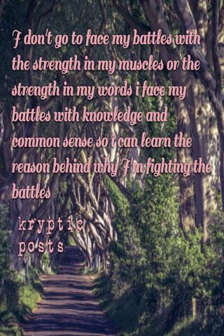 Strength in Knowledge: The True Courage