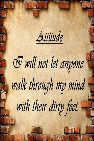 Attitude Zitat