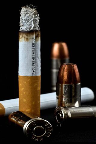 Cigarette Bullets: A Deadly Combination