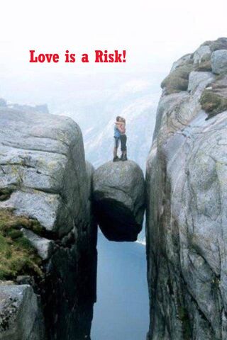 Love on the Edge: Embracing the Risk ❤️