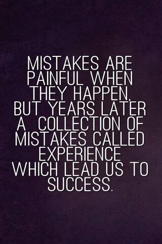 Mistakes