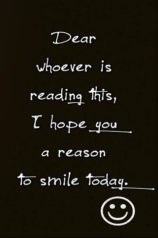 A Little Reminder to Smile 😊