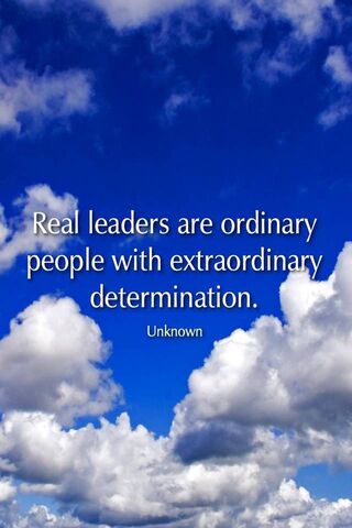 Determination in Leadership 🌟