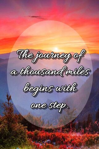 Every Journey Starts with a Step 🌄✨