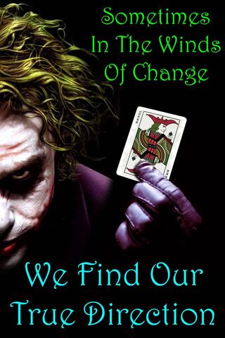 The Joker's Wisdom: Embracing Change 🎭✨