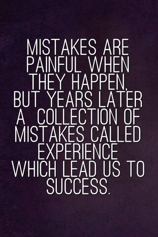 Mistakes