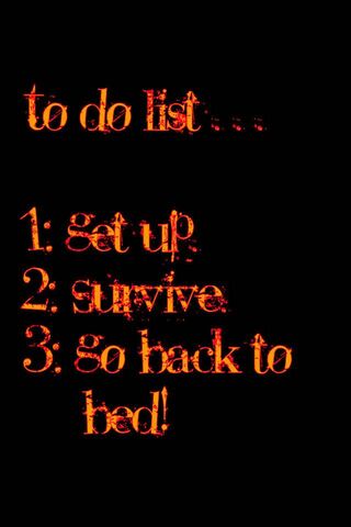 Survival Checklist: The Ultimate To-Do List