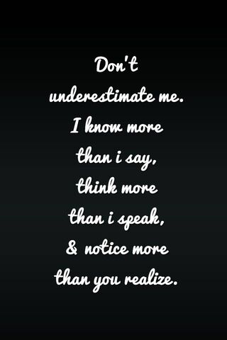 Underestimate