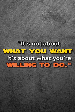 The Power of Action: What Are You Willing to Do?