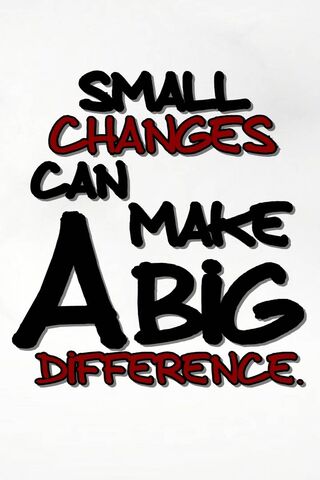 Transformative Impact: The Power of Small Changes
