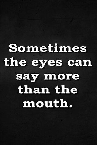 Silent Expressions: The Power of Eyes