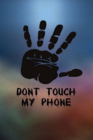 No toque mi teléfono