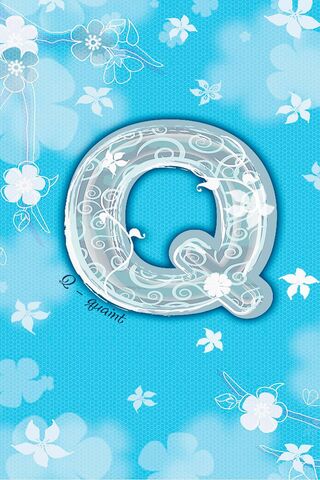 Quaint Blue Blooms: The Floral Q