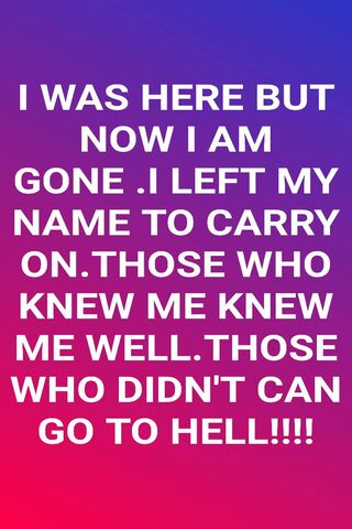 The Past and Present