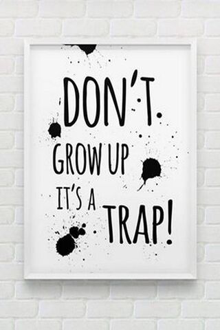 The Adulting Trap: A Playful Reminder